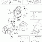 MX Z 600 HO Adrenaline 01- exhaust system 600ho