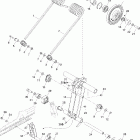 GTX 600 HO SDI Задний рычаг