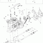 MX Z 440 Racing Двигатель и крепление