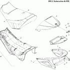 MX Z 600 HO Adrenaline 09- seat 600