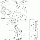 MX Z 800 HO Renegade & Renegade X Передняя подвеска и лыжи