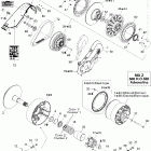 MX Z 600 HO SDI Adrenaline & X 05- pulley system adr