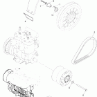 Skandic 550F WT 05- pulley system 550 wt