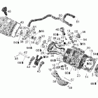 Expedition V-1000 Цилиндр и головка цилиндров ,передняя сторона