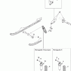 MX Z 1000 SDI Renegade X Задний амортизатор