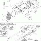 MX Z 600 HO Adrenaline 05- drive system 600ho