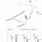MX Z 800 HO Renegade & Renegade X Задний амортизатор