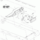 Summit 1000 SDI, Highmark & Highmark X 09- luggage rack hmx