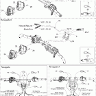 MX Z 800 HO Renegade & Renegade X Жгут проводов - рулевая