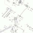 MX Z 440 Racing Задний рычаг