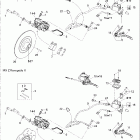 MX Z 800 HO Renegade & Renegade X Тормозная система