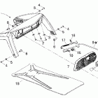 Summit 1000 SDI, Highmark & Highmark X 09- luggage rack hm