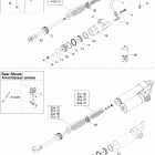 MX Z 440 Racing Амортизатор в разборе задний