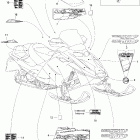 MX Z 550F 09- decals mx z 550f
