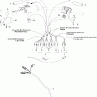 Skandic 550F WT 10- steering wiring harness 550 wt