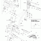 MX Z 600 HO Adrenaline 07- steering system 600