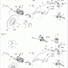 MX Z 600 HO Adrenaline 06- hydraulic brake 600ho