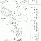 MX Z 550F 07- front suspension and ski mx z 550f