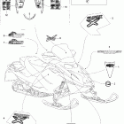 Summit 1000 SDI, Highmark & Highmark X 09- decals hmx