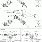 MX Z 600 HO SDI Adrenaline & X Жгут проводов - рулевая