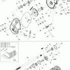 MX Z 1000 SDI Renegade X Приводная система