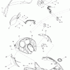 MX Z 800 HO Adrenaline & X 09- windshield and console 800 x