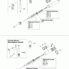 Summit 1000 SDI, Highmark & Highmark X 08- take apart shock, rear hm
