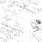 Summit 1000 SDI, Highmark & Highmark X 07- steering system hm