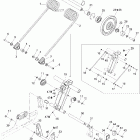 MX Z 600 HO SDI Adrenaline & X 08- rear arm adrenaline