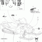 Summit 1000 SDI, Highmark & Highmark X 09- decals highmark