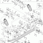 Skandic 550F SUV Задняя подвеска