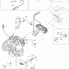 Expedition 600 HO SDI Двигатель и крепление