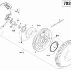 MX Z 800 HO Adrenaline & X 04- rewind starter 793ho