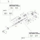 MX Z 500SS Trail & Adrenaline Амортизатор в разборе передний