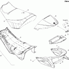 MX Z 600 HO SDI Adrenaline & X 09- seat adrenaline