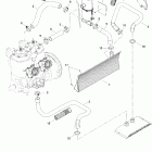 MX Z 500SS Trail/Adrenaline Система охлаждения