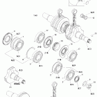 Legend 600 HO SDI Коленвал и поршни