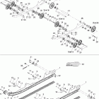 MX Z 500SS Trail & Adrenaline 08- rear suspension trail & adrenaline