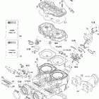 GTX 600 HO SDI Блок цилиндров и мощностные клапана