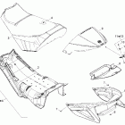 MX Z 380F 09- seat mx z