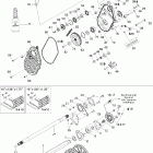 MX Z 600 HO Renegade Приводная система