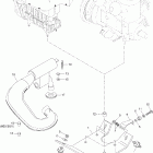Skandic 550F SUV 01- engine and engine support, 550f suv