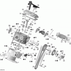 Expedition V-1000 Цилиндр и головка цилиндров ,задняя сторона