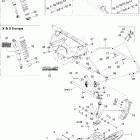 MX Z 600 HO SDI Adrenaline & X Передняя подвеска и лыжи