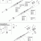 Summit 1000 SDI, Highmark & Highmark X Амортизатор в разборе задний
