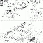 GTX 600 HO SDI Багажник задний