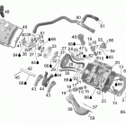 Expedition V-1000 Цилиндр и головка цилиндров ,передняя сторона