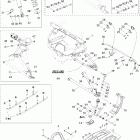 MX Z X 440 Racing Передняя подвеска и лыжи