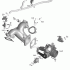 Legend V-1000 02- air inlet manifold and throttle body