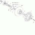 Skandic 440F LT Ведомый шкив